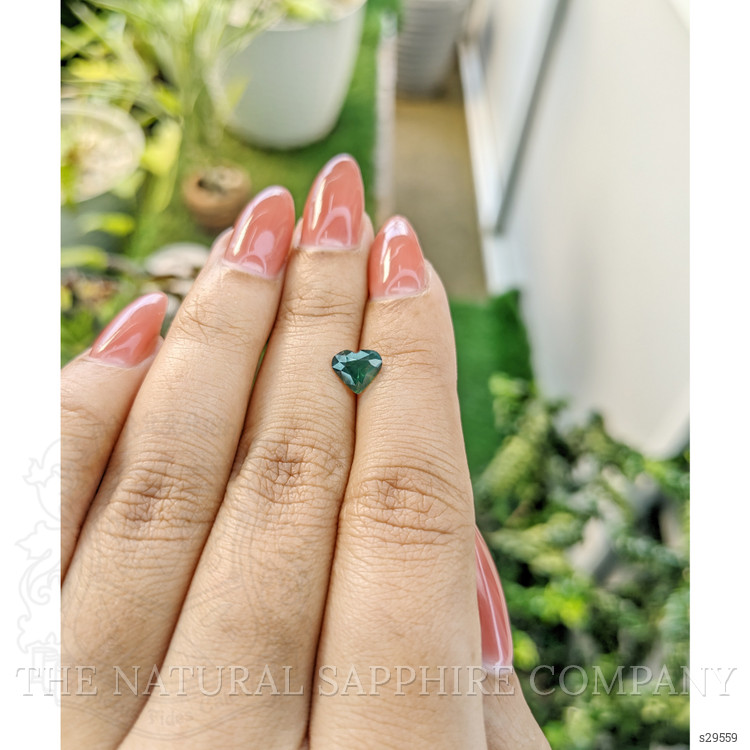 1.15 Ct. Green Sapphire from Madagascar