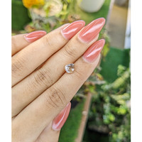 1.57 Ct. Peach Sapphire from Ceylon (Sri Lanka) Life Style