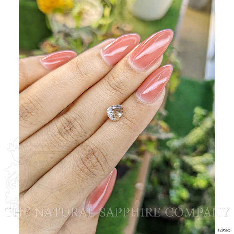 1.57 Ct. Peach Sapphire from Ceylon (Sri Lanka)