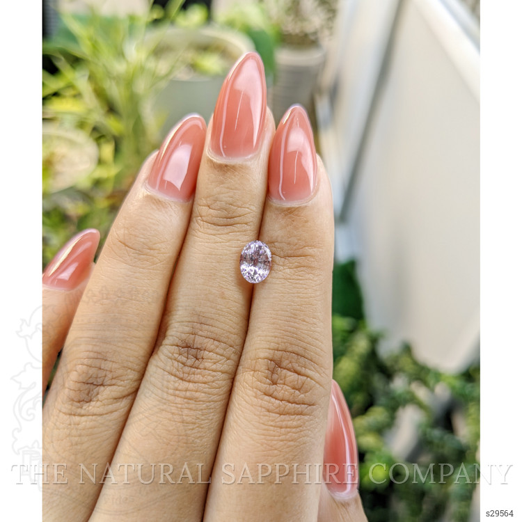 1.36 Ct. Pink Sapphire from Ceylon (Sri Lanka)