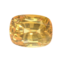 3.09 Ct. Yellowish Orange Sapphire from Ceylon (Sri Lanka) Video