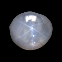 0.83 Ct. White Star Sapphire from Ceylon (Sri Lanka) Video