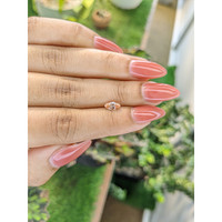 0.66 Ct. Padparadscha Sapphire from Ceylon (Sri Lanka) Life Style