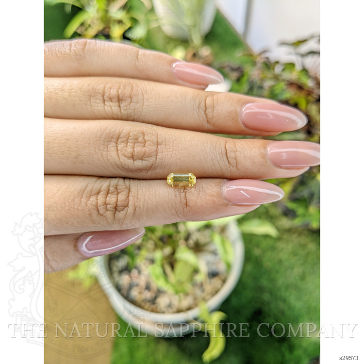 1.43 Ct. Yellow Sapphire from Ceylon (Sri Lanka)