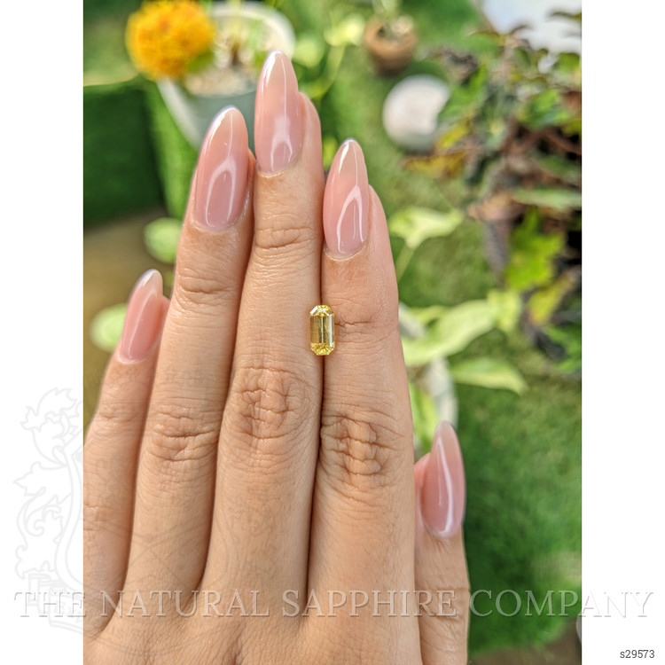 1.43 Ct. Yellow Sapphire from Ceylon (Sri Lanka)