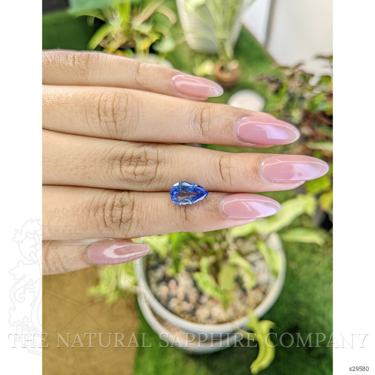 4.27 Ct. Blue Sapphire from Ceylon (Sri Lanka)