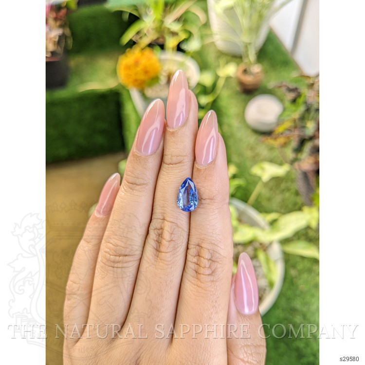 4.27 Ct. Blue Sapphire from Ceylon (Sri Lanka)