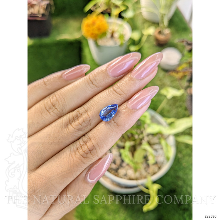 4.27 Ct. Blue Sapphire from Ceylon (Sri Lanka)