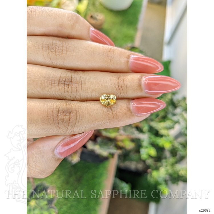 1.28 Ct. Yellow Sapphire from Ceylon (Sri Lanka)