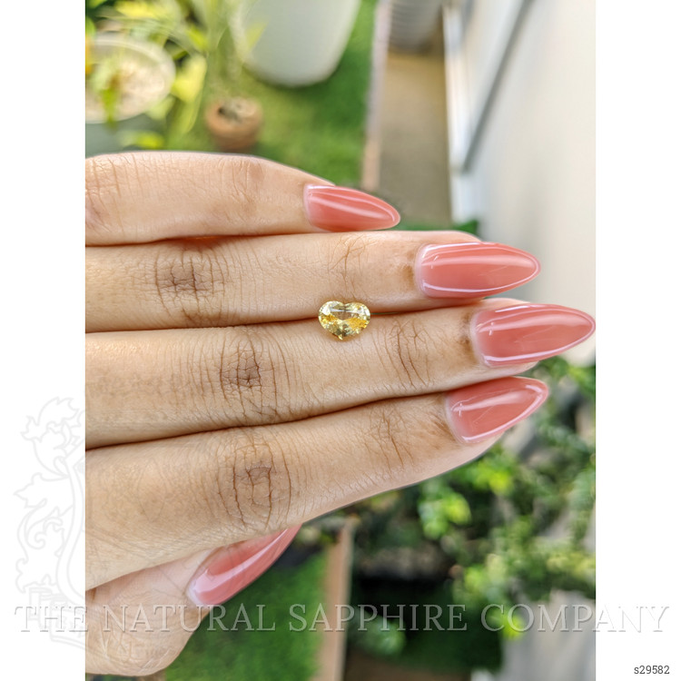 1.28 Ct. Yellow Sapphire from Ceylon (Sri Lanka)