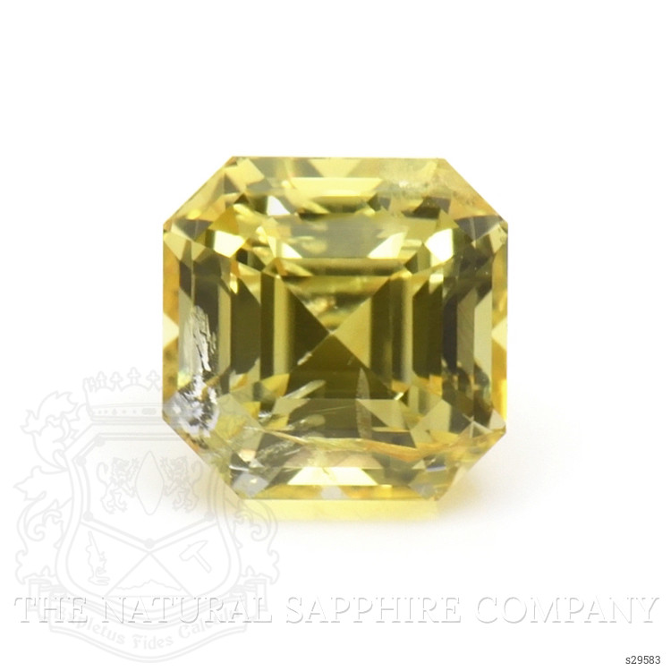 0.98 Ct. Yellow Sapphire from Ceylon (Sri Lanka)
