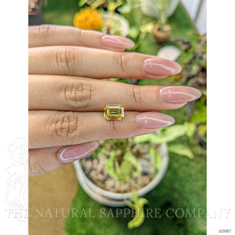 2.74 Ct. Bi Color Sapphire from Ceylon (Sri Lanka)