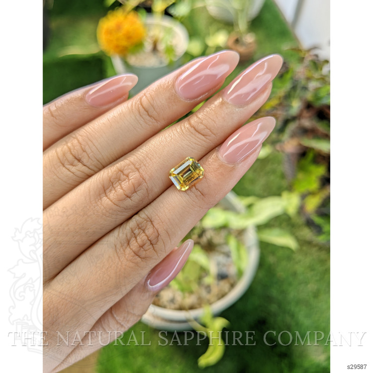 2.74 Ct. Bi Color Sapphire from Ceylon (Sri Lanka)