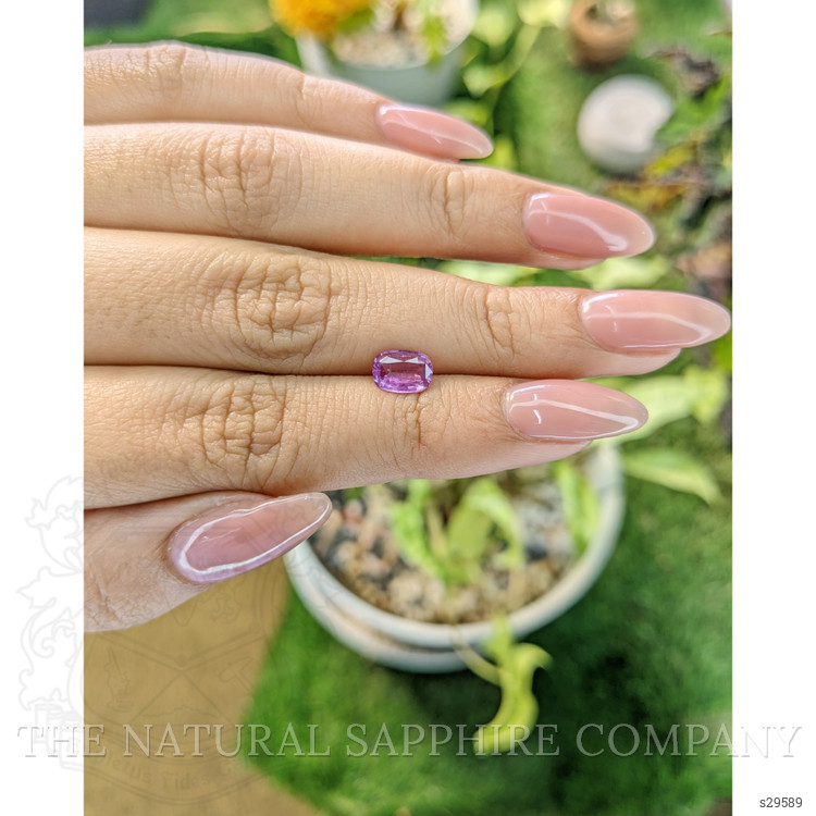 1.15 Ct. Pinkish Purple Sapphire from Ceylon (Sri Lanka)