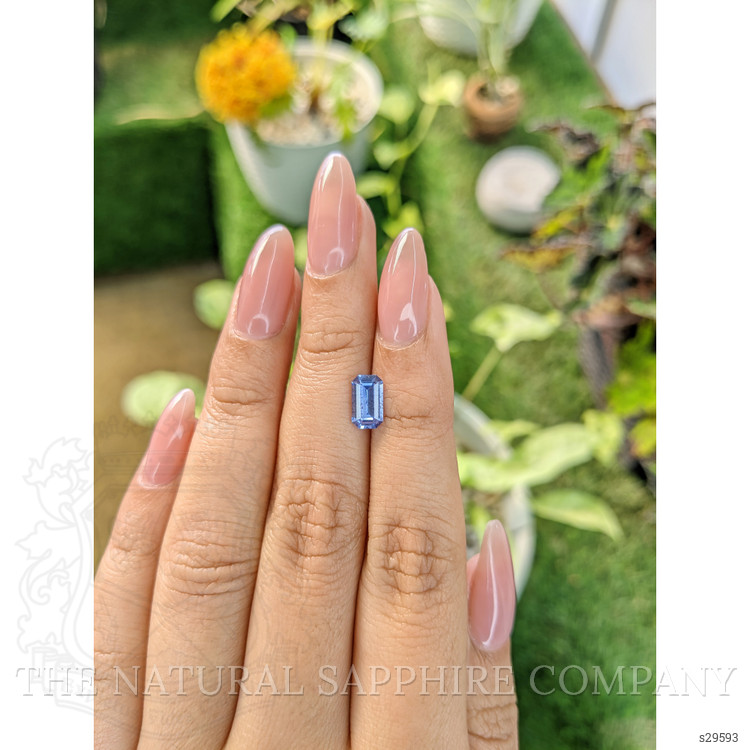1.25 Ct. Blue Sapphire from Ceylon (Sri Lanka)
