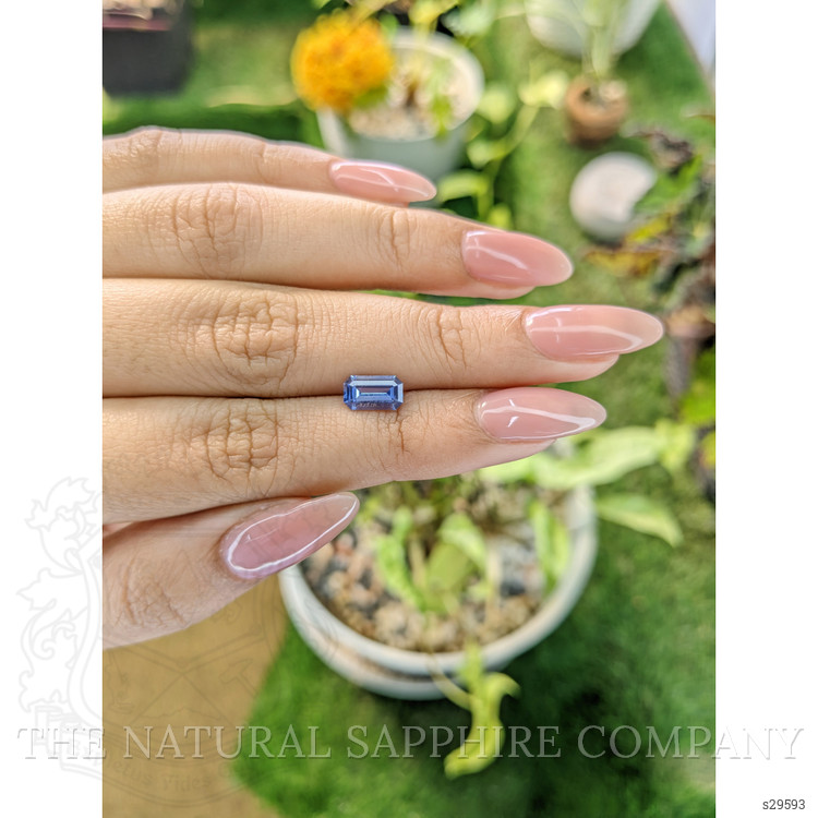 1.25 Ct. Blue Sapphire from Ceylon (Sri Lanka)