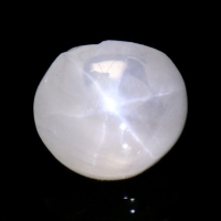 0.83 Ct. White Star Sapphire from Ceylon (Sri Lanka) Video