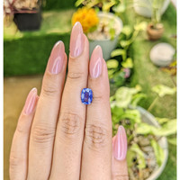 2.55 Ct. Blue Sapphire from Ceylon (Sri Lanka) Life Style