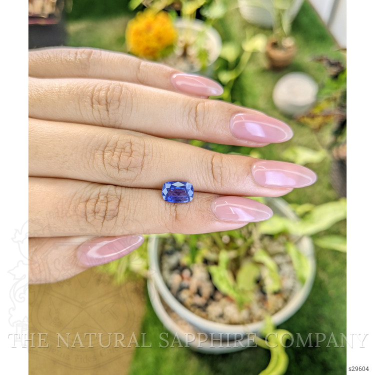 2.55 Ct. Blue Sapphire from Ceylon (Sri Lanka)