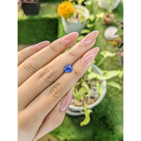1.24 Ct. Blue Sapphire from Ceylon (Sri Lanka) Life Style