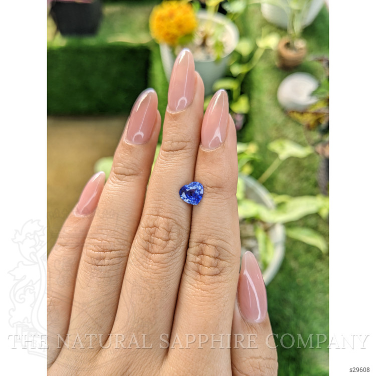 1.24 Ct. Blue Sapphire from Ceylon (Sri Lanka)