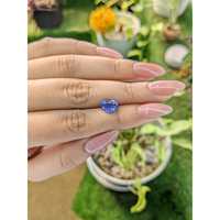 1.95 Ct. Blue Sapphire from Ceylon (Sri Lanka) Life Style