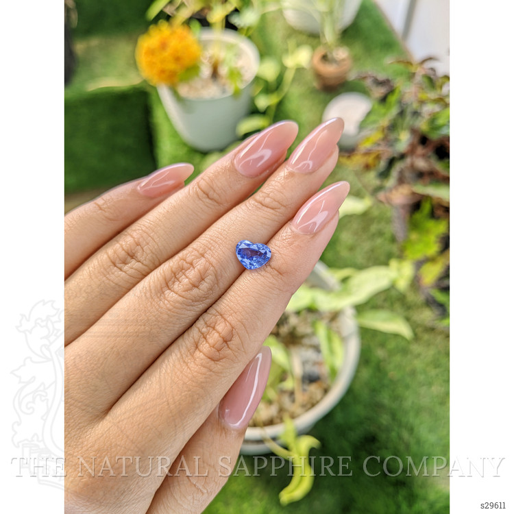 1.95 Ct. Blue Sapphire from Ceylon (Sri Lanka)