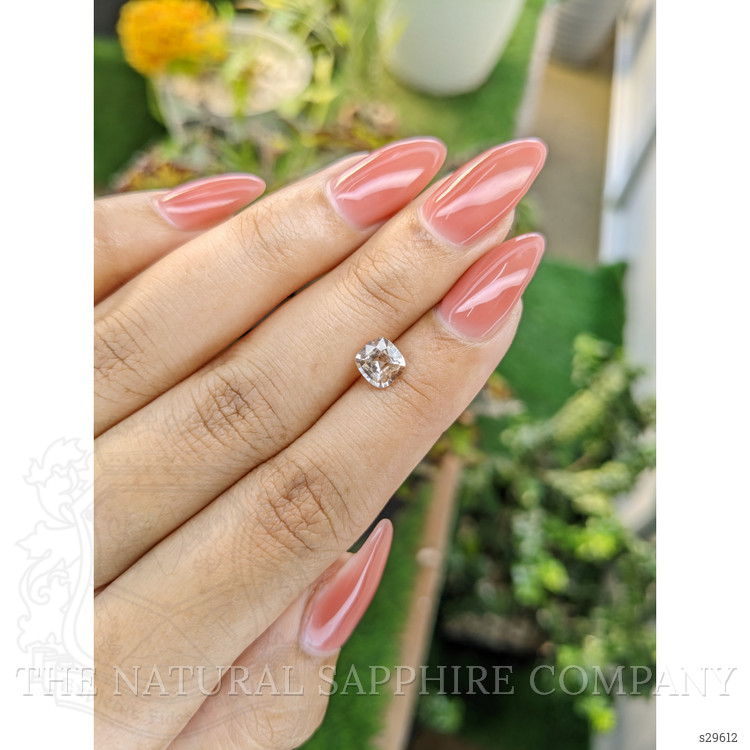 1.04 Ct. Peach Sapphire from Ceylon (Sri Lanka)