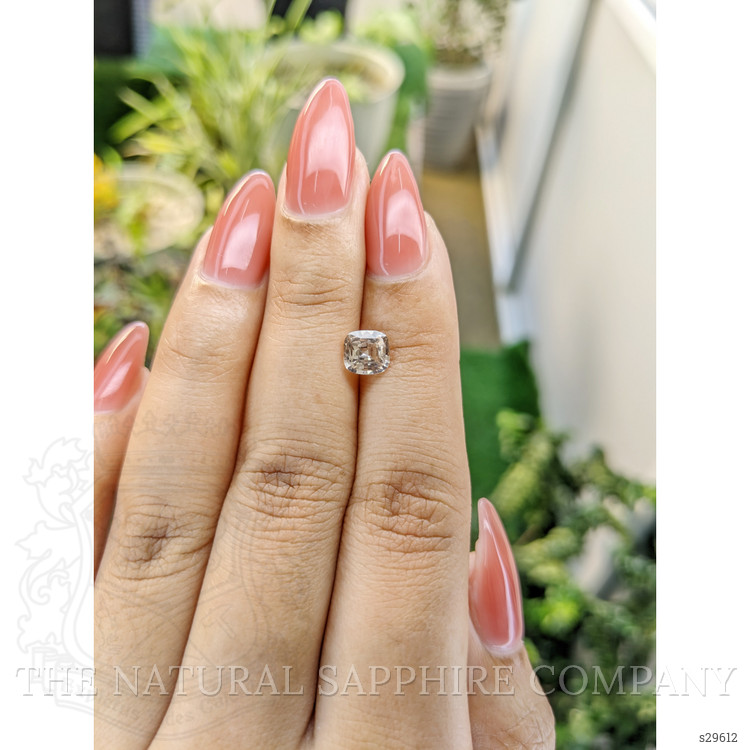 1.04 Ct. Peach Sapphire from Ceylon (Sri Lanka)