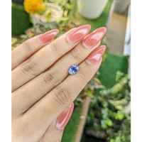 1.77 Ct. Blue Sapphire from Ceylon (Sri Lanka) Life Style