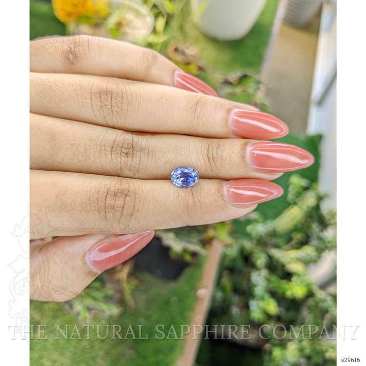 1.77 Ct. Blue Sapphire from Ceylon (Sri Lanka)