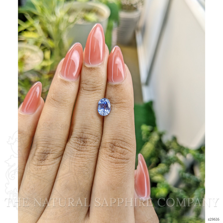 1.77 Ct. Blue Sapphire from Ceylon (Sri Lanka)
