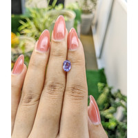 2.17 Ct. Purple Sapphire from Ceylon (Sri Lanka) Life Style