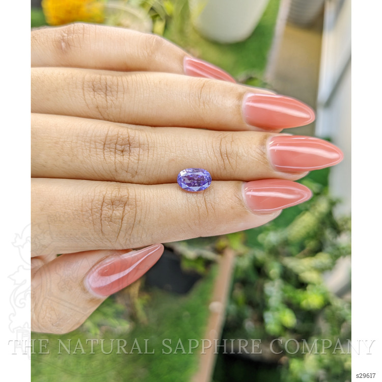 2.17 Ct. Purple Sapphire from Ceylon (Sri Lanka)