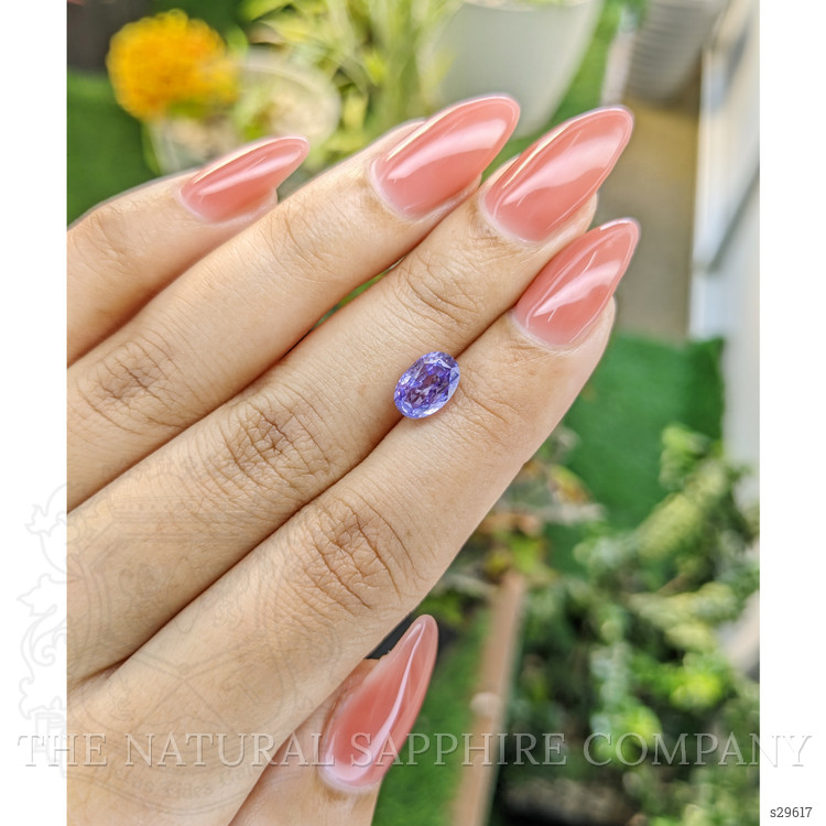 2.17 Ct. Purple Sapphire from Ceylon (Sri Lanka)