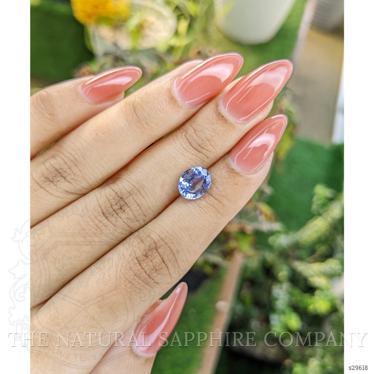 2.57 Ct. Blue Sapphire from Ceylon (Sri Lanka)
