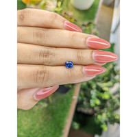 1.23 Ct. Blue Sapphire from Ceylon (Sri Lanka) Life Style