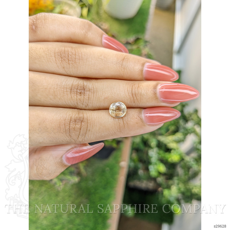 2.13 Ct. Peach Sapphire from Ceylon (Sri Lanka)