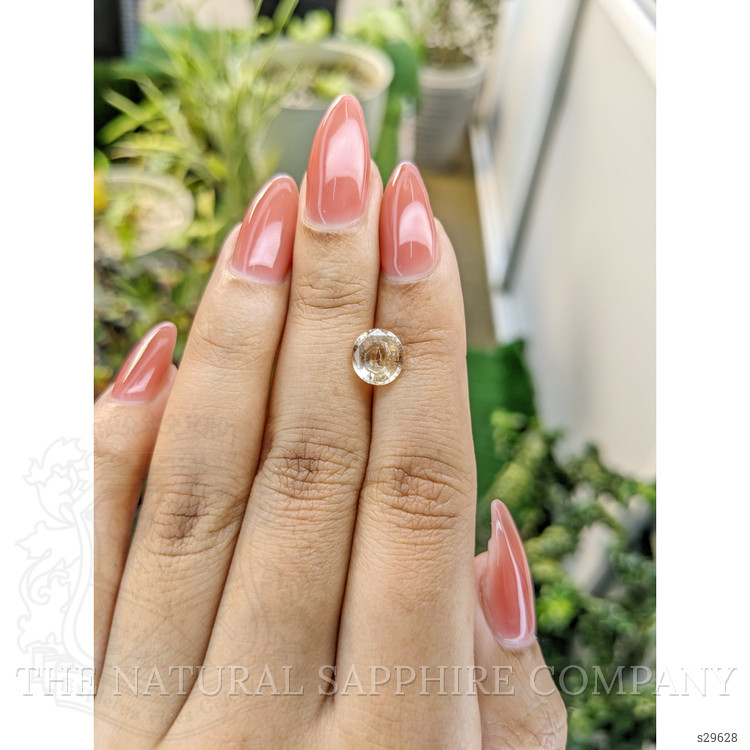 2.13 Ct. Peach Sapphire from Ceylon (Sri Lanka)