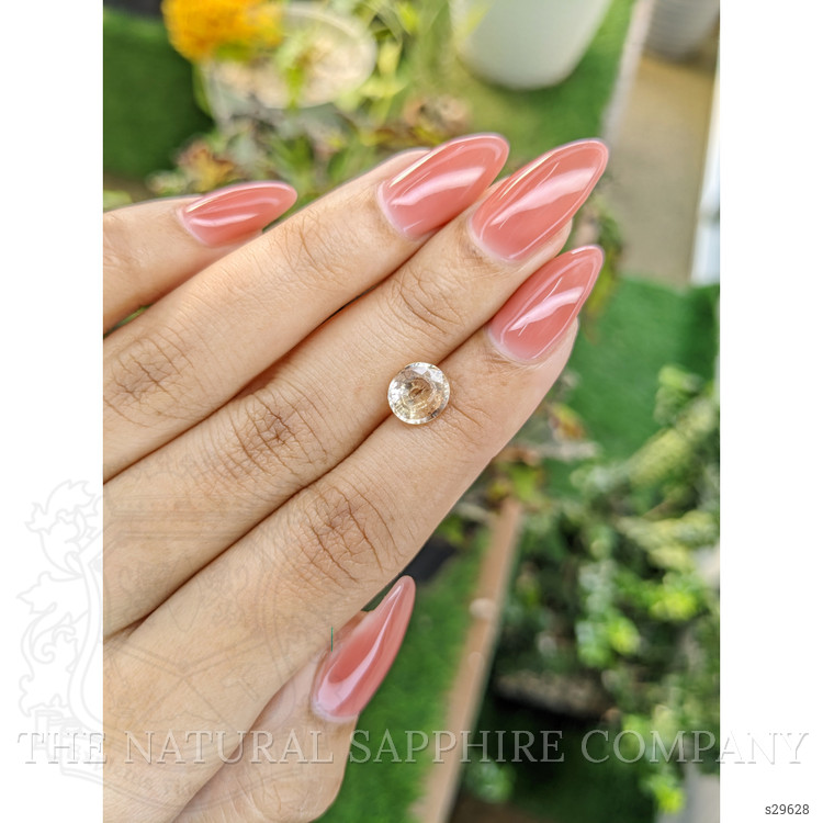 2.13 Ct. Peach Sapphire from Ceylon (Sri Lanka)