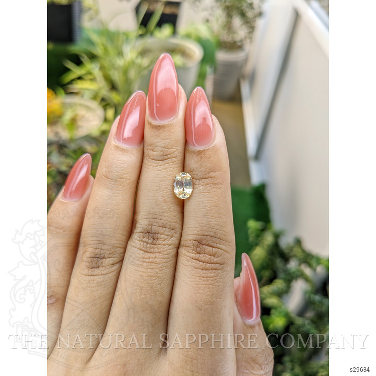 1.35 Ct. Yellow Sapphire from Ceylon (Sri Lanka)