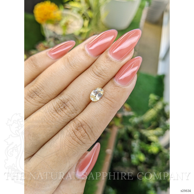 1.35 Ct. Yellow Sapphire from Ceylon (Sri Lanka)