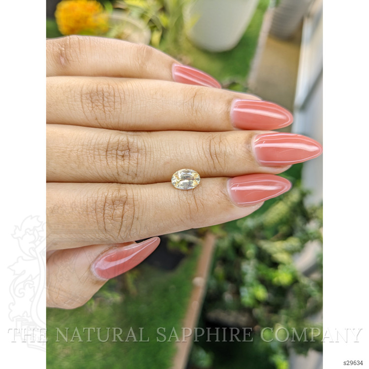 1.35 Ct. Yellow Sapphire from Ceylon (Sri Lanka)