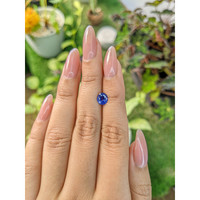 1.11 Ct. Blue Sapphire from Ceylon (Sri Lanka) Life Style