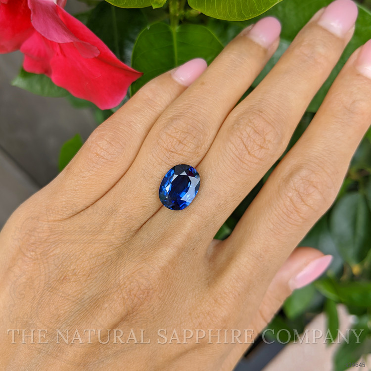 5.87 Ct. Blue Sapphire from Madagascar