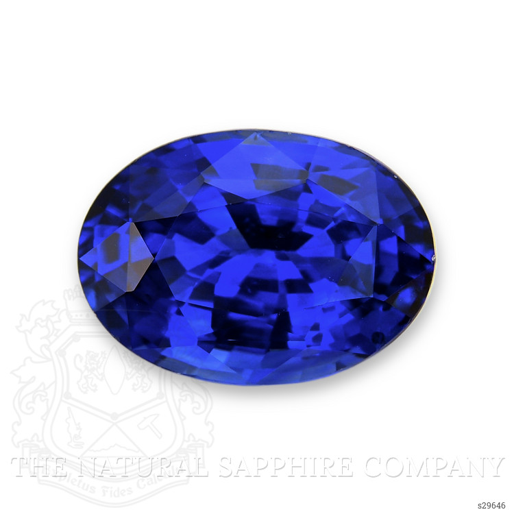 5.95 Ct. Blue Sapphire from Ceylon (Sri Lanka)