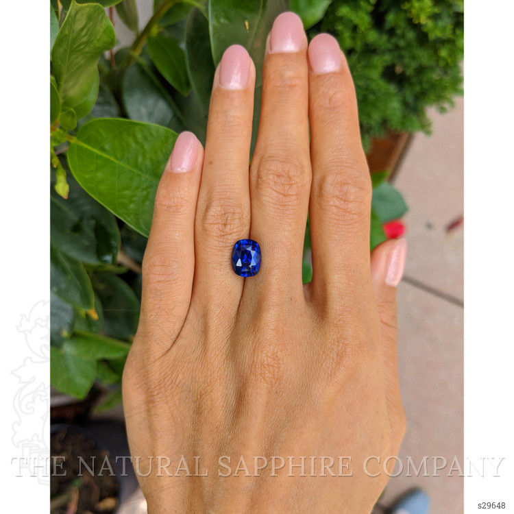 5.07 Ct. Blue Sapphire from Ceylon (Sri Lanka)