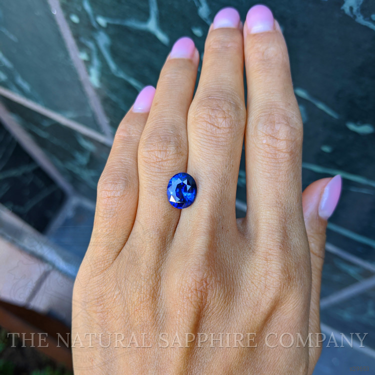 4.52 Ct. Blue Sapphire from Ceylon (Sri Lanka)