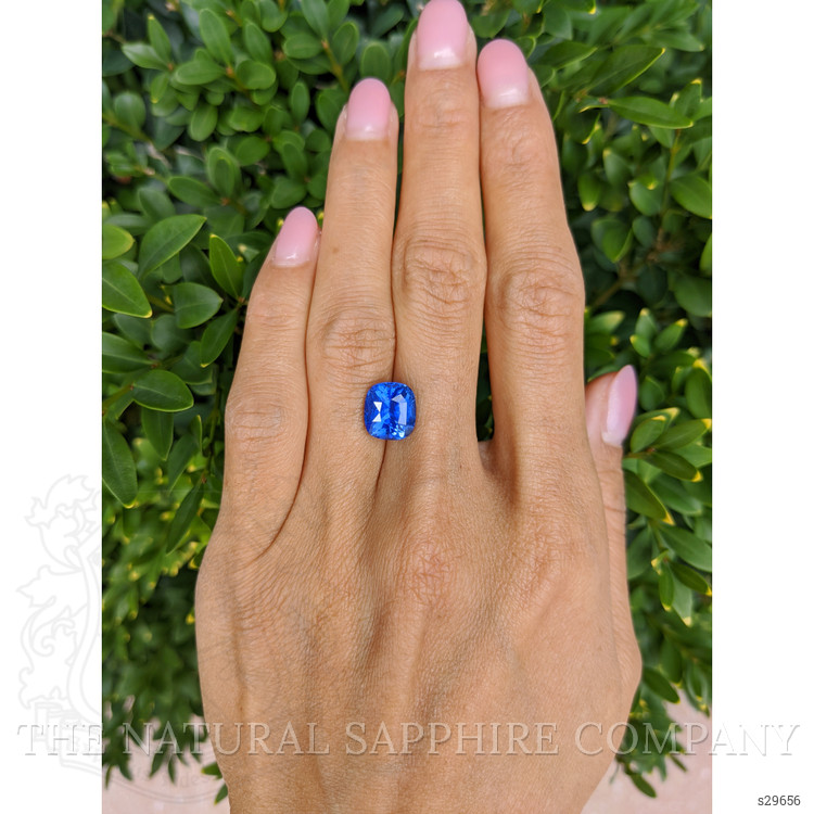 4.94 Ct. Blue Sapphire from Ceylon (Sri Lanka)