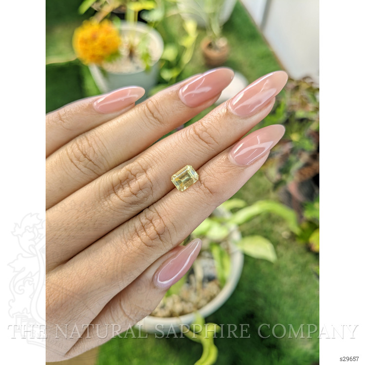 1.79 Ct. Yellow Sapphire from Ceylon (Sri Lanka)